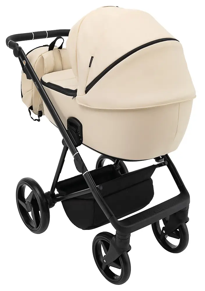 Детская коляска 2 в 1 Adamex Blanc Eco SA-7 латте